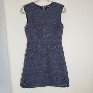 Cynthia Rowley Silk Wool Blend Black A-line dress